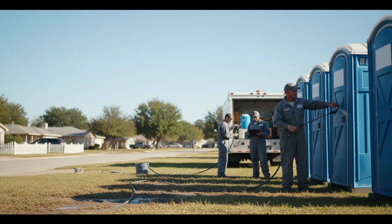 Long-Term Portable Toilet Rental in Harrisburg, NE near me